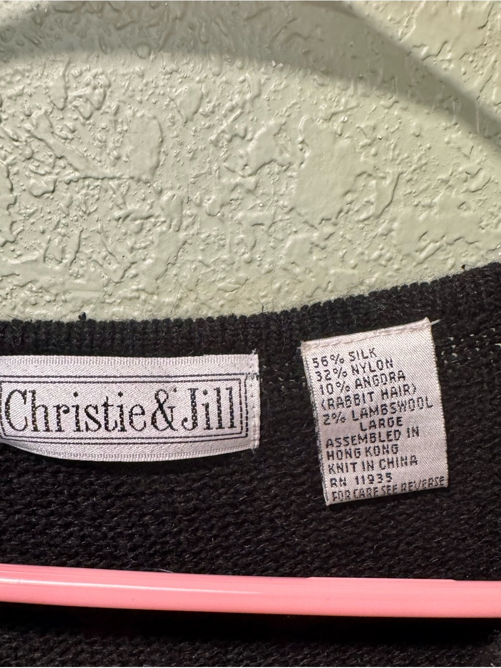Christie & Jill Sweater Size L NWT - Picture 2 of 4